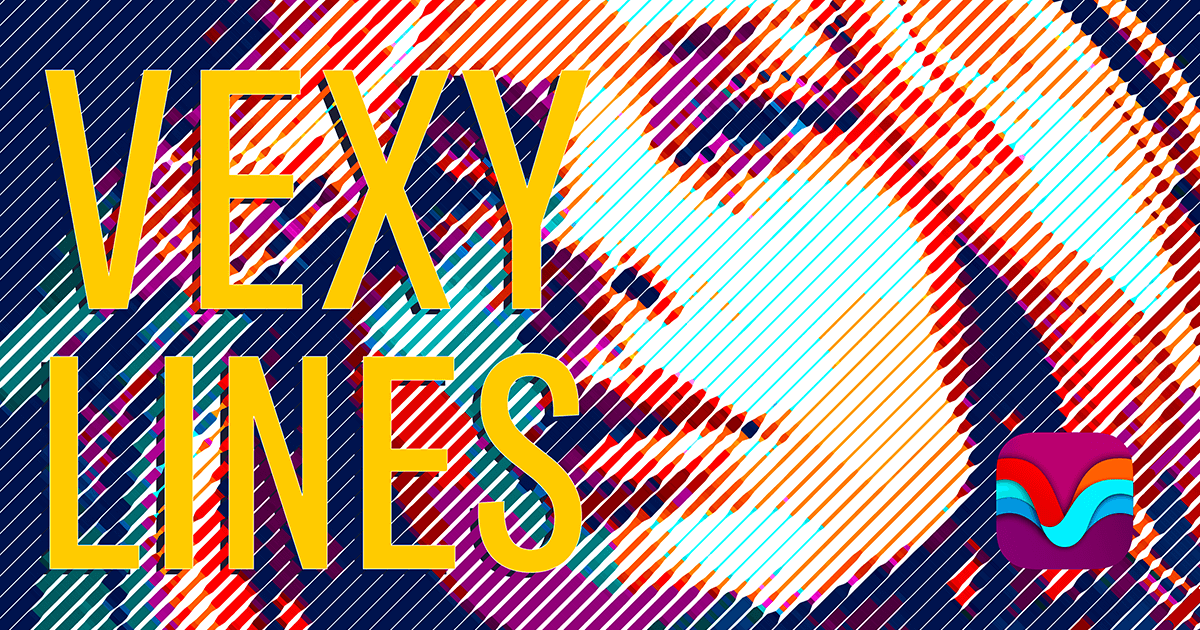 Vexy Lines — bitmap to vector art