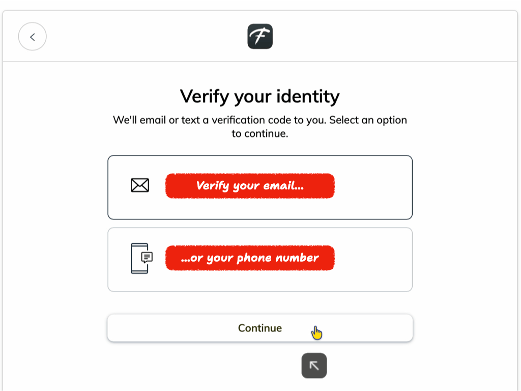 Step 7 — Verify your identity