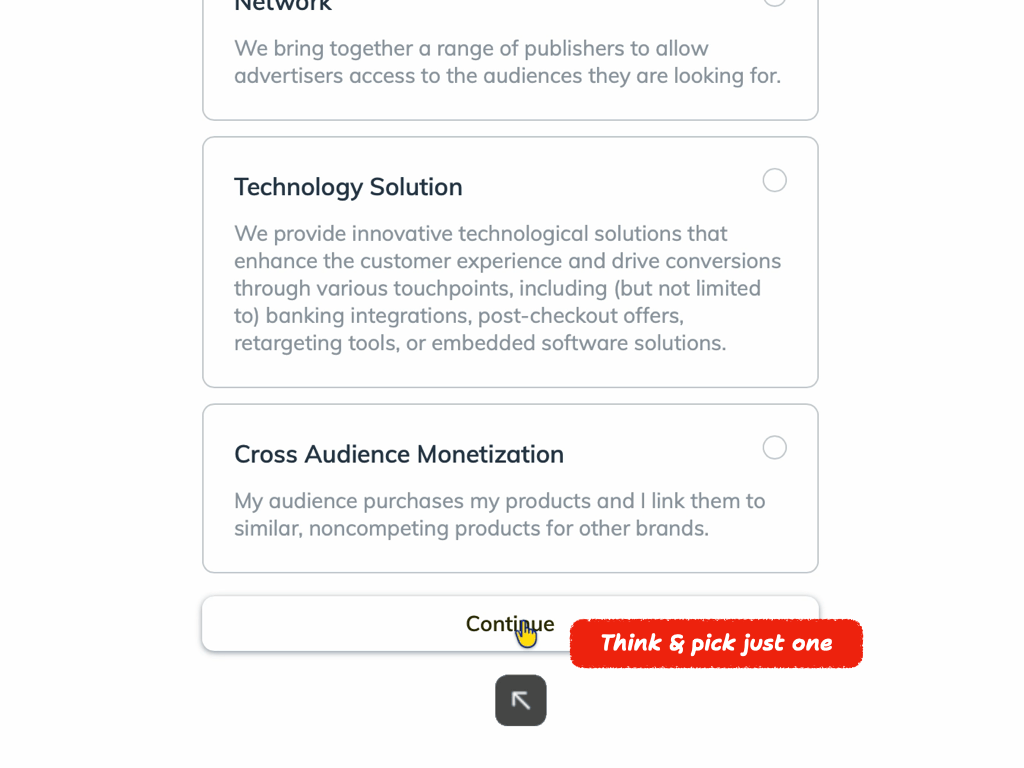 Step 9 — Categorize your business (part 2)