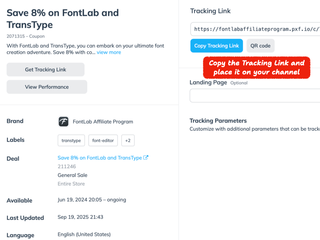 Step 22 — Copy your link